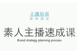 雨婷团队·素人主播两天养成计划,月销千万的直播间脚本手把手教学落地