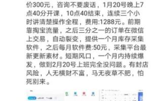 黄小黄淘宝虚拟产品百单玩法，利润对半，短期风口，一个月内持续爆发！